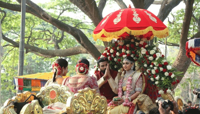 BJP leader B Sriramulu holds multi-crore wedding for daughter Rakshita