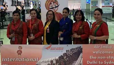 Air India marks International Women's Day by operating several all-women crew flights