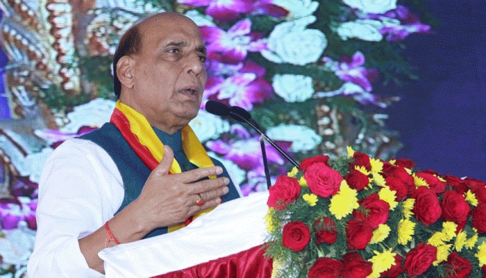 Government&#039;s priority is to enhance women&#039;s participation in Armed forces, says Rajnath Singh