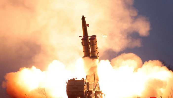 North Korea launches three unidentified projectiles off its east coast