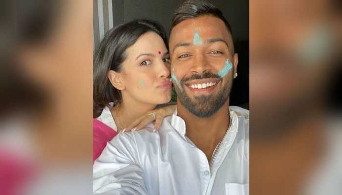 Holi 2020: Pics from Hardik Pandya and Natasa Stankovic's family-only celebrations