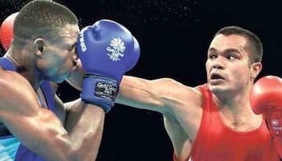 Vikas Krishan beats Ablaikhan Zhussopov, books place in final of Asian Olympic Boxing Qualifier
