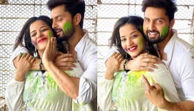 Holi 2020: Monalisa and husband Vikrant are soaked in the colour of love - Pics