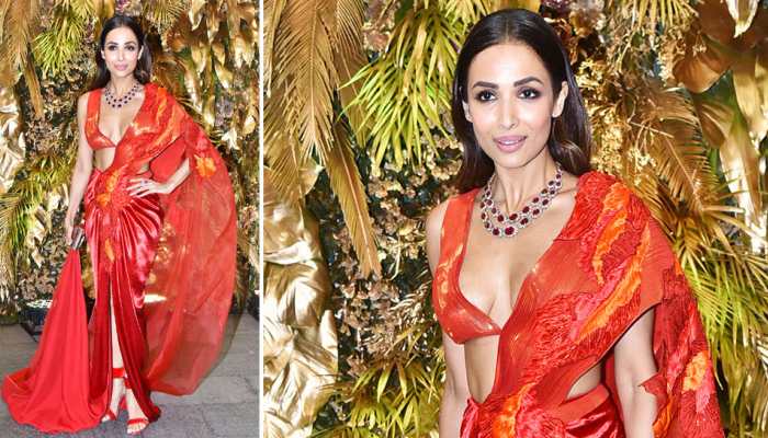 When Malaika Arora was gifted paithani sari by a dance contestant
