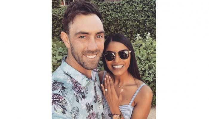 Glenn Maxwell, fiancee Vini Raman celebrate engagement in Indian style--See pic