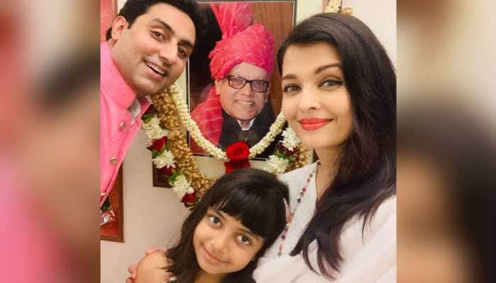 Aishwarya Rai Bachchan, Abhishek Bachchan and Aaradhya remember her father Krishnaraj Rai on death anniversary