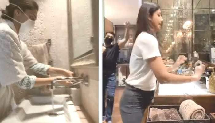 Shilpa Shetty, Deepika Padukone, Anushka Sharma take up Safe Hands Challenge to beat coronavirus COVID-19 scare - Watch 