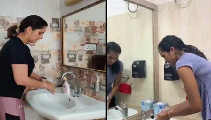 Coronavirus COVID-19: PV Sindhu, Hima Das, Sania Mirza join WHO's Safe Hands Challenge, watch videos
