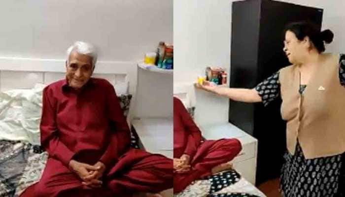 True love never gets old; adorable elderly couple groove to &#039;Gali me aaj chaand nikla&#039;