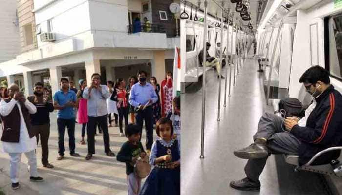 India claps in support of COVID-19 warriors, Centre shuts trains, metros, buses till March 31 and other top news of March 22, 2020