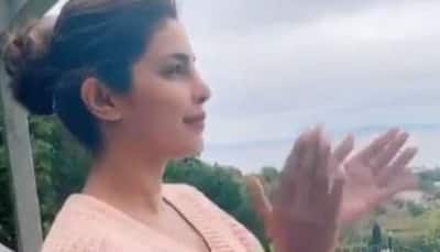 I am there in spirit: Priyanka Chopra joins Janata Curfew initiative from US, thanks coronavirus fighters by clapping from her balcony
