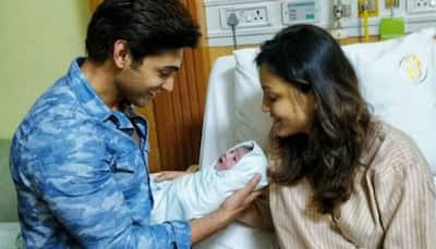 Actor Ruslaan Mumtaz, wife Nirali blessed with baby boy, shares first pics