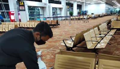 In Pics: How coronavirus fighters are keeping Delhi Airport clean and COVID-19 free