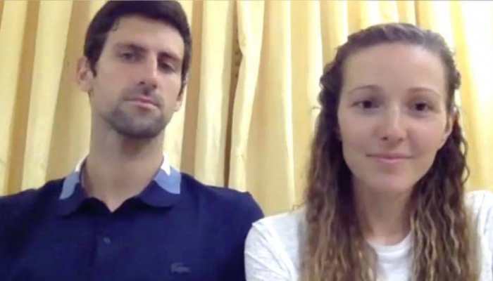 Novak Djokovic Wife Jelena Donate 1 Million Euros To Fight Coronavirus Covid 19 Pandemic Tennis News Zee News