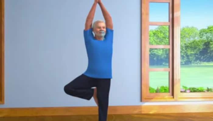 PM Narendra Modi shares yoga videos, urges people to remain fit during coronavirus COVID-19 lockdown