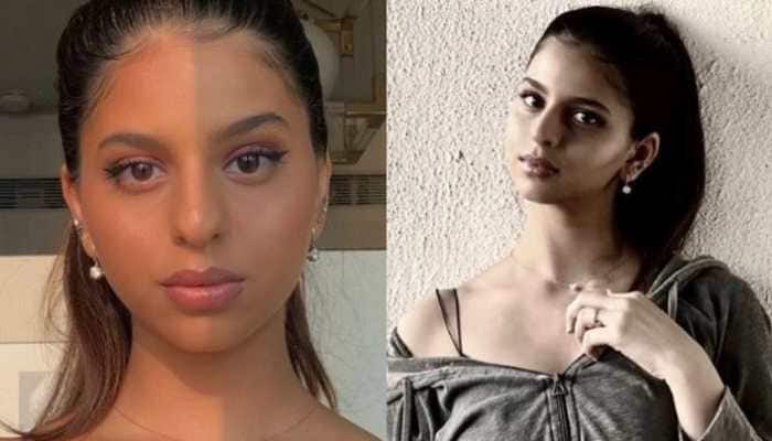 Suhana Khan looks like a ray of sunshine is these glam pics as she gives make-up tips to mom Gauri
