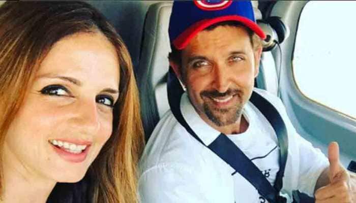 Bollywood news: Hrithik Roshan tries hand at piano in special video photobombed by ex-wife Sussane Khan