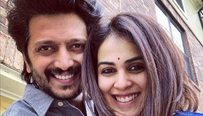 Riteish Deshmukh, Genelia make goofy dishwashing video to wish Ajay Devgn on birthday