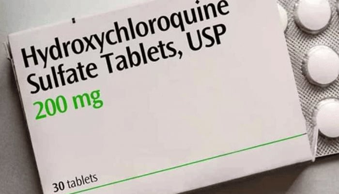 Hydroxychloroquine is having some good results on coronavirus COVID-19 patients, says President Donald Trump