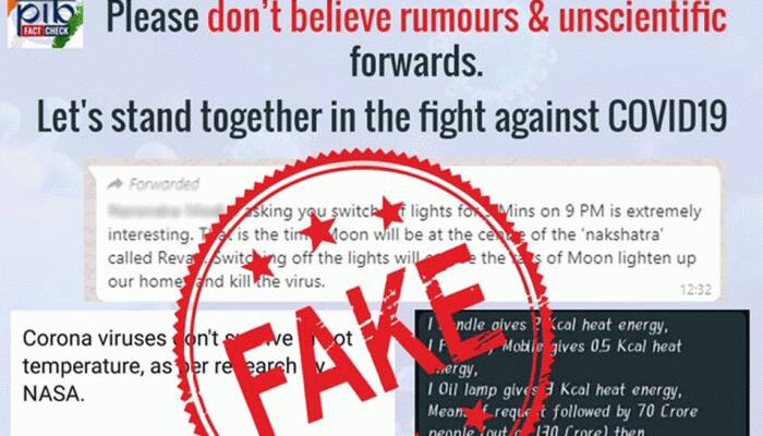 PIB fact checks rumours about PM Narendra Modi’s appeal to switch off lights for 9 minutes