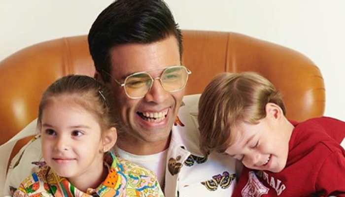 Lockdown With the Johars: Karan Johar&#039;s twins Yash-Roohi&#039;s adorable shenanigans continue to amuse amid quarantine - Watch