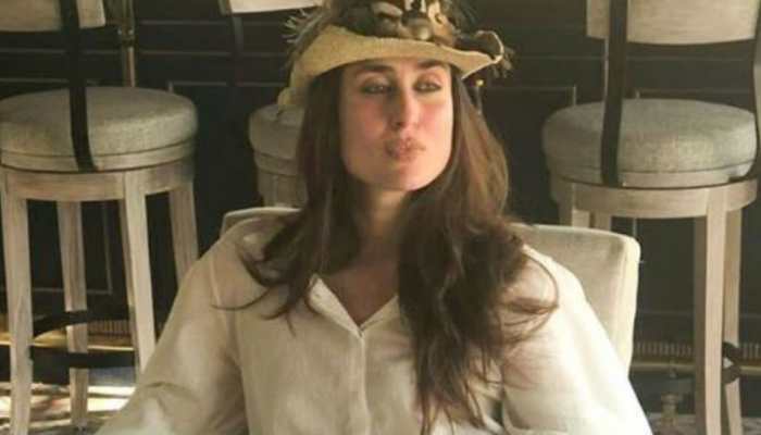 Kareena Kapoor gives a stylish touch to ‘work from home’ appearance and oh, the pout!