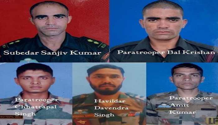 4 Para commandos' last photo shows them marching on to take down terrorists in Kashmir's Kupwara