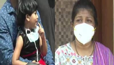 Coronavirus COVID-19 pandemic: Karnataka nurse, daughter break down on seeing each other after 2 weeks