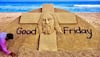 On Good Friday, Sudarsan Pattnaik's sand art highlights 'stay home stay safe' policy- See inside