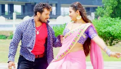 Khesari Lal Yadav-Kajal Raghwani's new song 'Jaan Bandh Ke Aajaiha Odhaniya' will drive you crazy - Watch