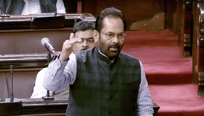Mukhtar Abbas Naqvi appeals to Muslims to adhere to lockdown, social distancing guidelines during Ramzan