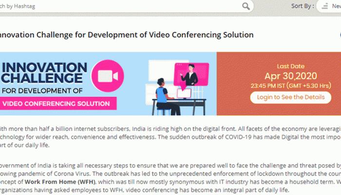 COVID-19 crisis: Centre launches &#039;Innovation Challenge for Development of VC Solution&#039;, check details