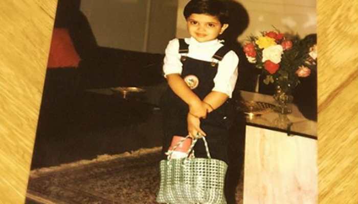 We bet you haven&#039;t seen this pic of Deepika Padukone as a child model!