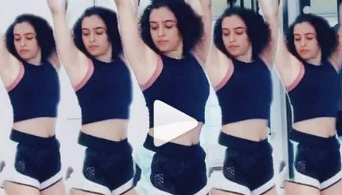 Dangal girl Sanya Malhotra takes up JLo Superbowl challenge, and her sensual dance will leave your stunned - Watch 
