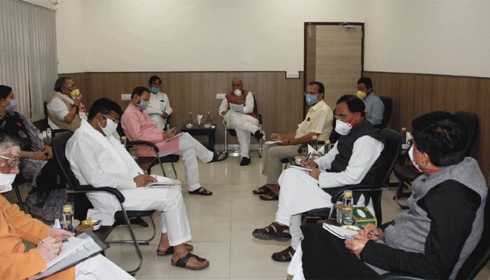 Rajnath Singh chairs Group of Ministers meet on coronavirus situation; Piyush Goyal, Smriti Irani, others attend