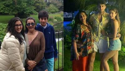 Sara Ali Khan’s then and now pic with mother Amrita Singh and brother Ibrahim is all about loving your family