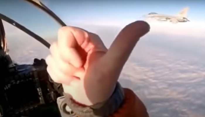 Russia's Mikoyan Gurevich MiG-31, Tu-95MS bomber confront NATO's F-16 Fighting Falcon, watch