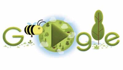 Earth Day 2020 Google Doodle celebrates with interactive game on bees
