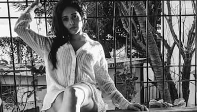 Lockdown Day 29 diary: Nushrat Bharucha oozes oomph in black and white in-house photo session