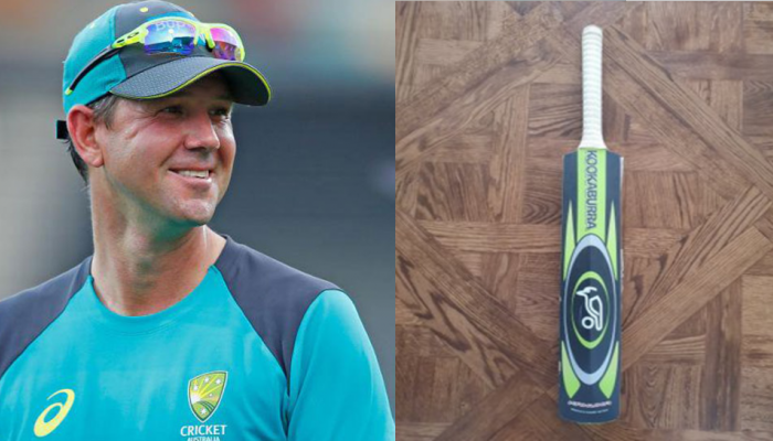 Ricky Ponting shares picture of bat with which he played &#039;proudest&#039; knock