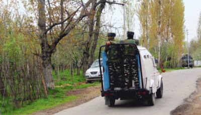 4 terrorists killed, jawan injured in gunbattle in Guddar area in Jammu and Kashmir's Kulgam