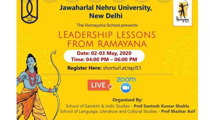 JNU to organise &#039;Leadership Lessons From Ramayana&#039; session, says VC Mamidala Jagadesh Kumar