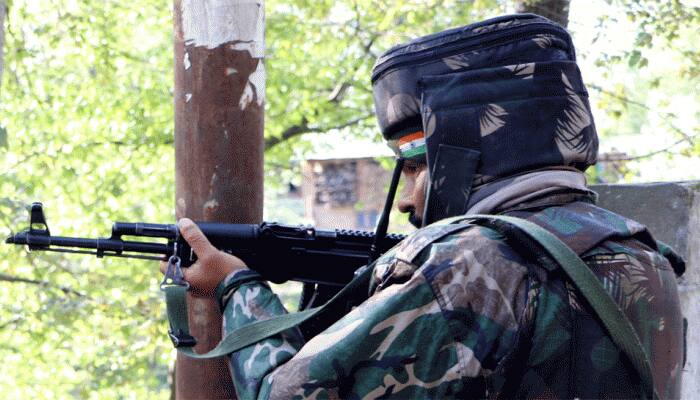 Gunbattle underway between security forces, terrorist at Zainapora in Jammu and Kashmir&#039;s Shopian