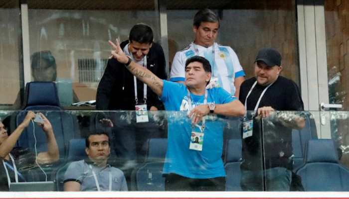 Football legend Diego Maradona asks for Hand of God to end coronavirus COVID-19 pandemic