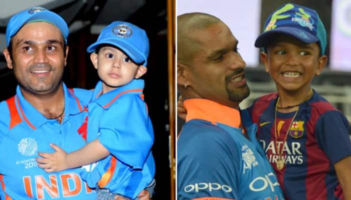 ICC shares pictures of cricketers with their adorable kids--See inside 