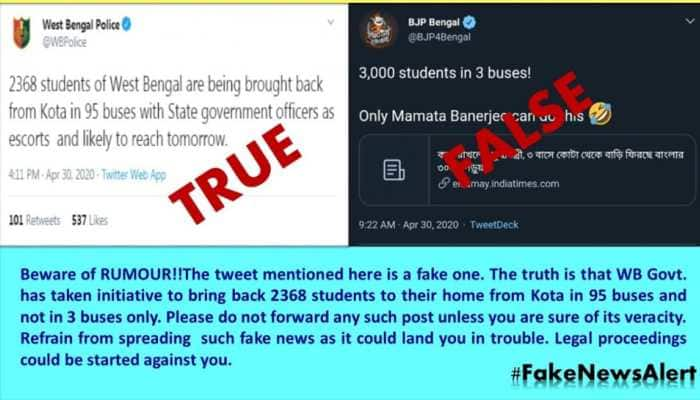 West Bengal Police pulls up BJP state unit for tweeting fake post, gets slammed