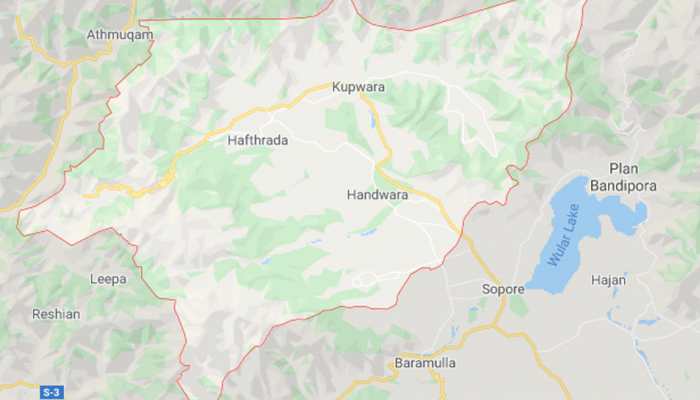 Encounter underway between security forces and terrorists in Handwara forests of Jammu and Kashmir's Kupwara district