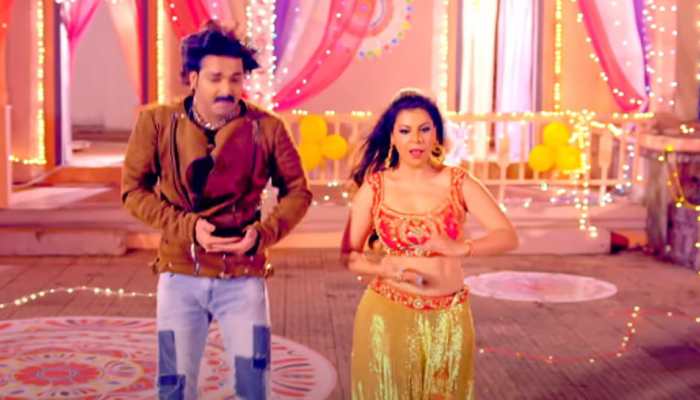 Pawan Singh and Sambhavna Seth's Bhojpuri dance song 'Babu Babu' trends on YouTube - Watch