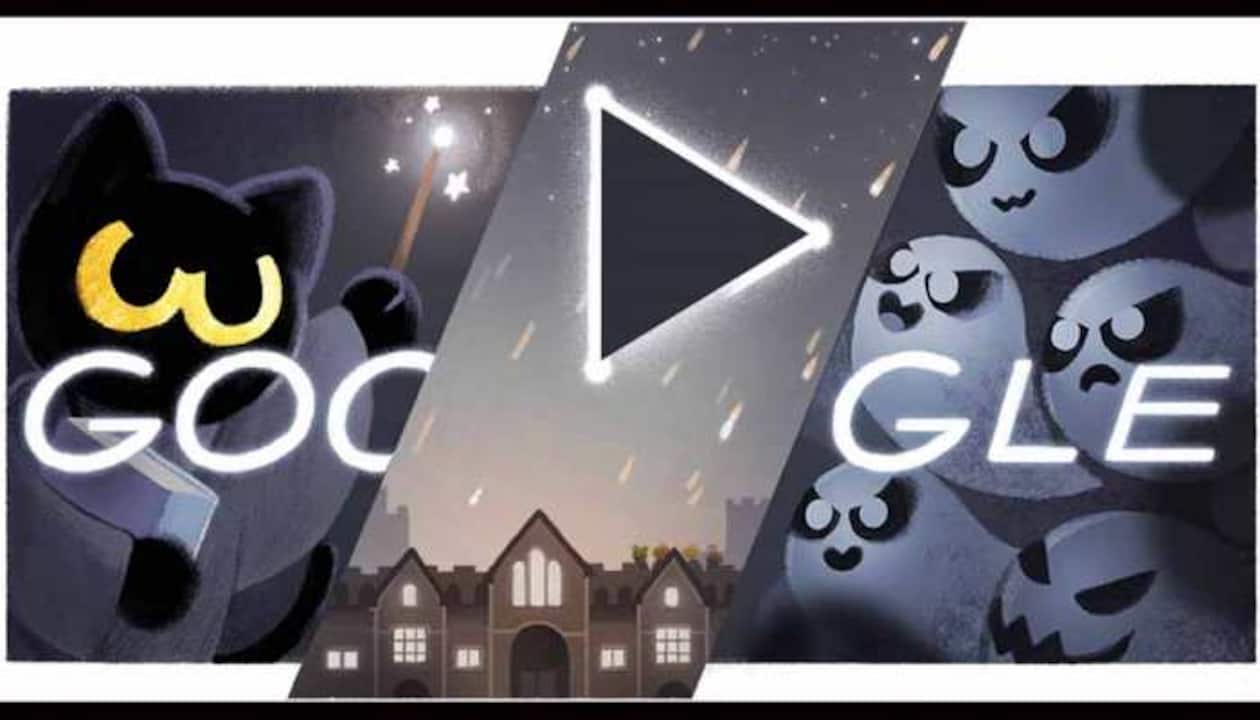Halloween Google Doodle game is Magic Cat Academy sequel - 9to5Google