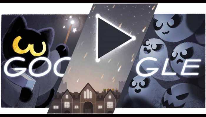 Google Doodle relaunches popular Halloween game 'Magic Cat Academy' under its 'Stay and Play at Home' initiative